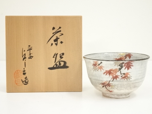 JAPANESE TEA CEREMONY / TEA BOWL CHAWAN / YOSHIZO ASAMI 
